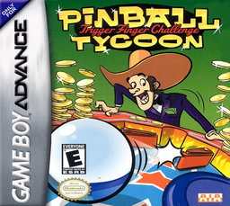 Pinball Tycoon box art for GameBoy Advance